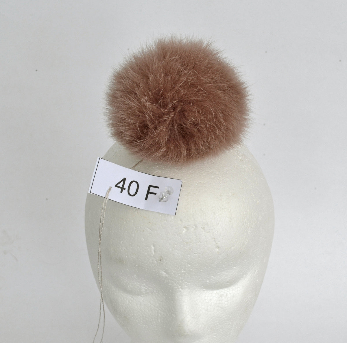 4,5" BROWN FUR POMPOM! Real Arctic Fox Fur Pom-Pom, Large Fur Pom Pom, Genuine Fur Pom Pom, Fox Pom Pom, Women Pom Pom Hat, Knitted hats
