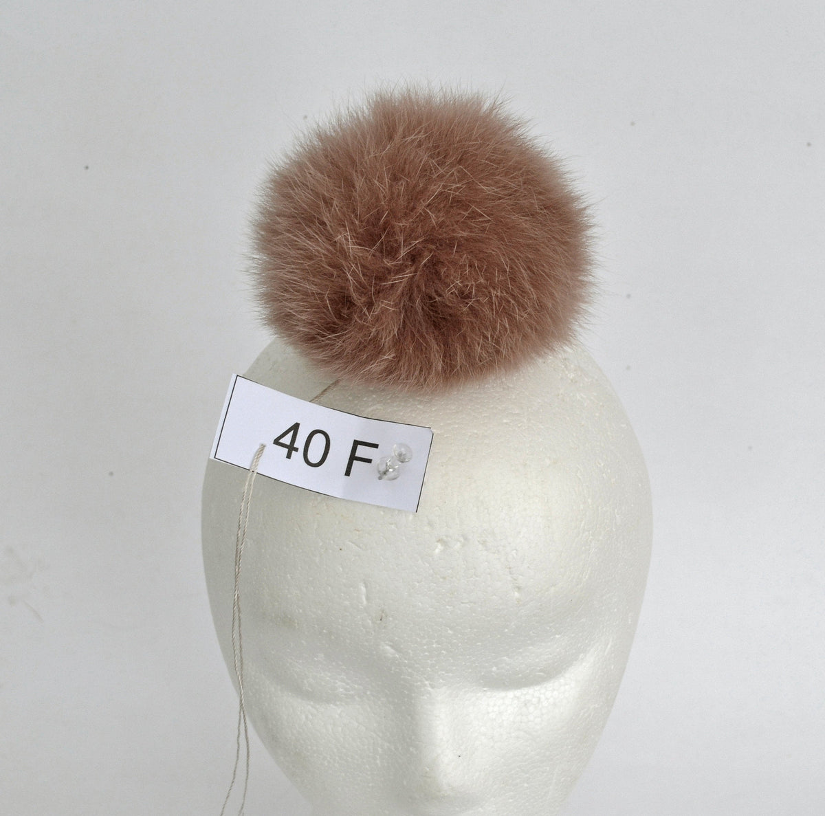 4,5" BROWN FUR POMPOM! Real Arctic Fox Fur Pom-Pom, Large Fur Pom Pom, Genuine Fur Pom Pom, Fox Pom Pom, Women Pom Pom Hat, Knitted hats