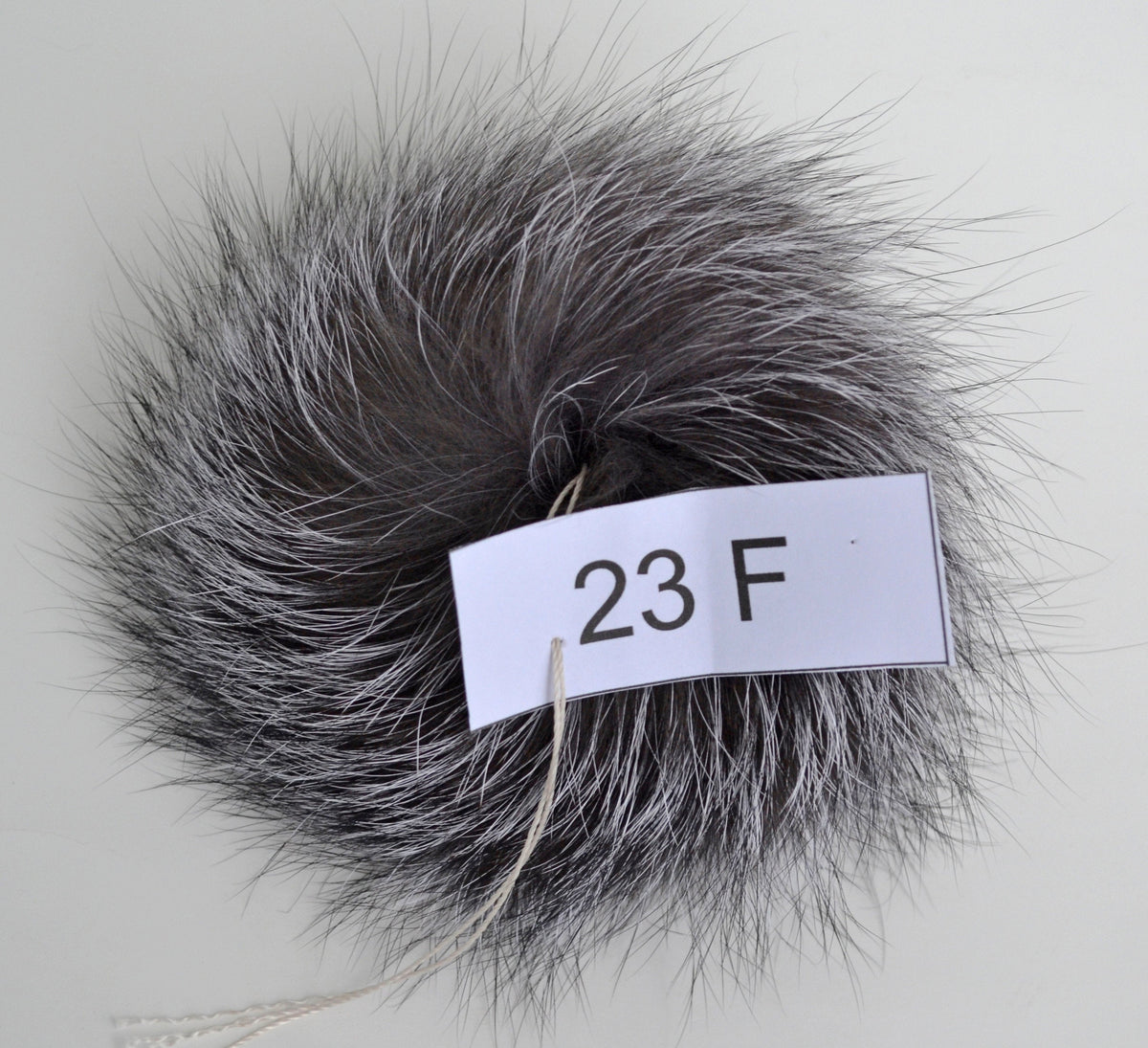6,5"FUR POM POM for Hat! Very Large Pom Pom, Fur Pom-Pom, Silver fox, Real Fur, Ideal for hats, Child, Silver Fox Fur, Knitted hat, Cap, hat