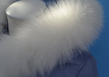 BY ORDER, 12 cm WIDTH, Finnish Fox Fur Trim Hood, Fur collar trim, Fox Fur Collar, Fur Scarf, Fur Ruff, Fox Fur Hood, Fox Fur, Fur stripe