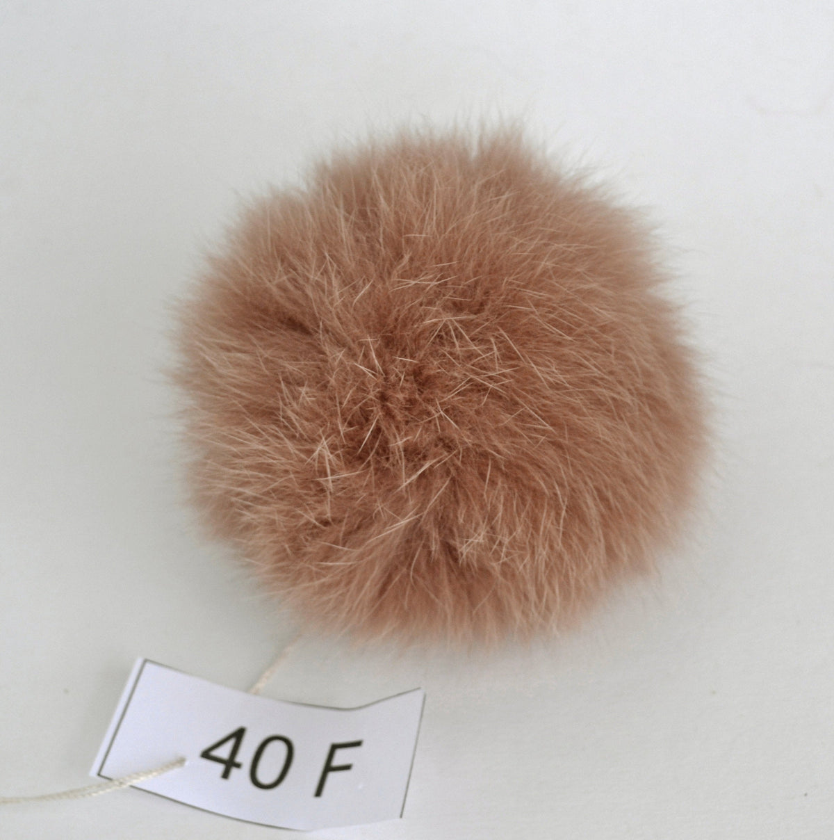 4,5" BROWN FUR POMPOM! Real Arctic Fox Fur Pom-Pom, Large Fur Pom Pom, Genuine Fur Pom Pom, Fox Pom Pom, Women Pom Pom Hat, Knitted hats