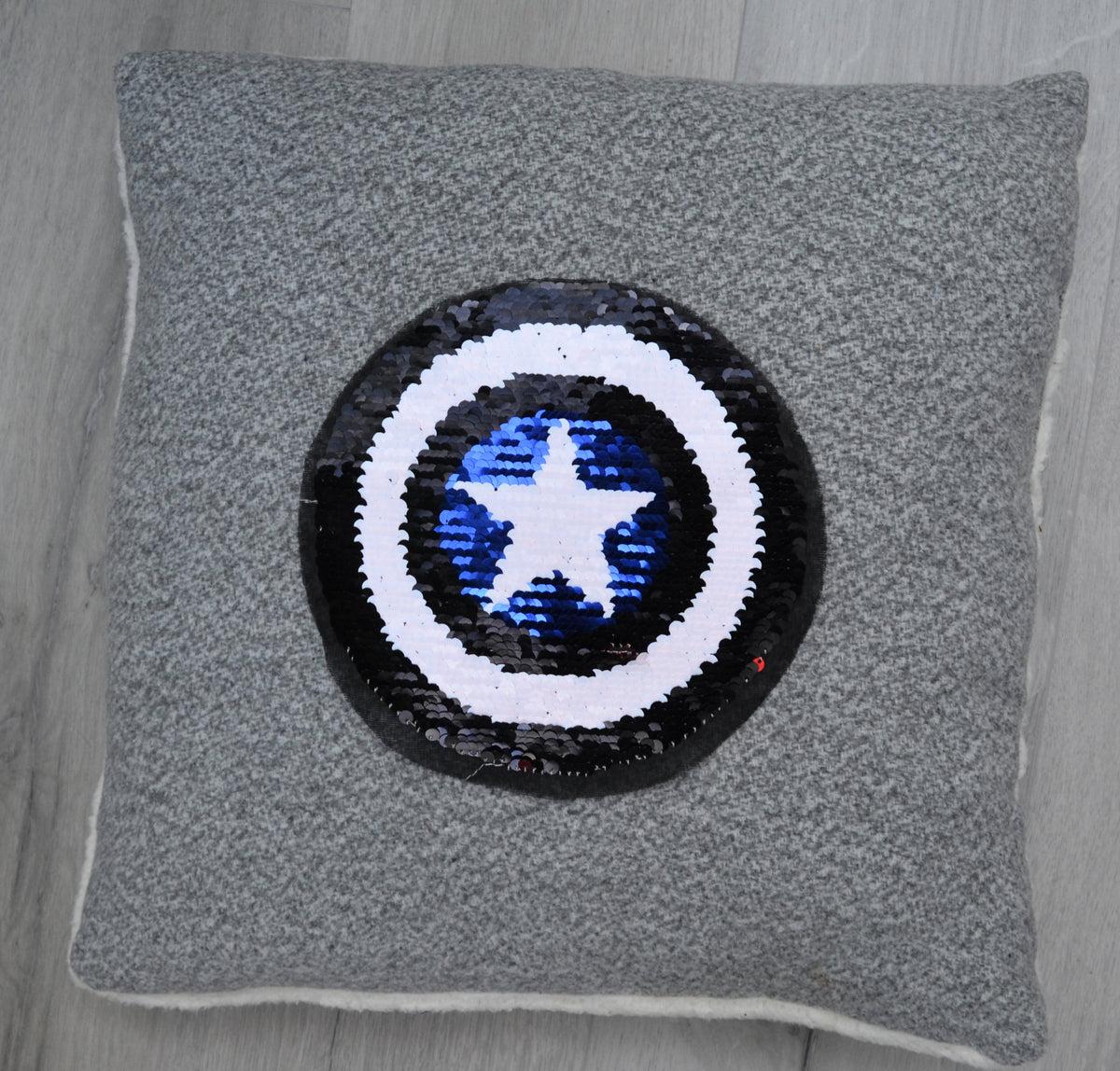 Sequin Captain America Patch, Sew On Patch, Star patch, Reversible Changeable Patch,  DIY Shirt Jacket Applique, Patch for Clothing, Badge