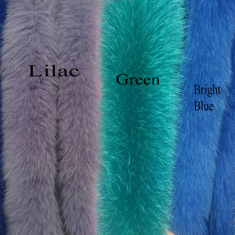 BY ORDER, 12 cm WIDTH, Finnish Fox Fur Trim Hood, Fur collar trim, Fox Fur Collar, Fur Scarf, Fur Ruff, Fox Fur Hood, Fox Fur, Fur stripe