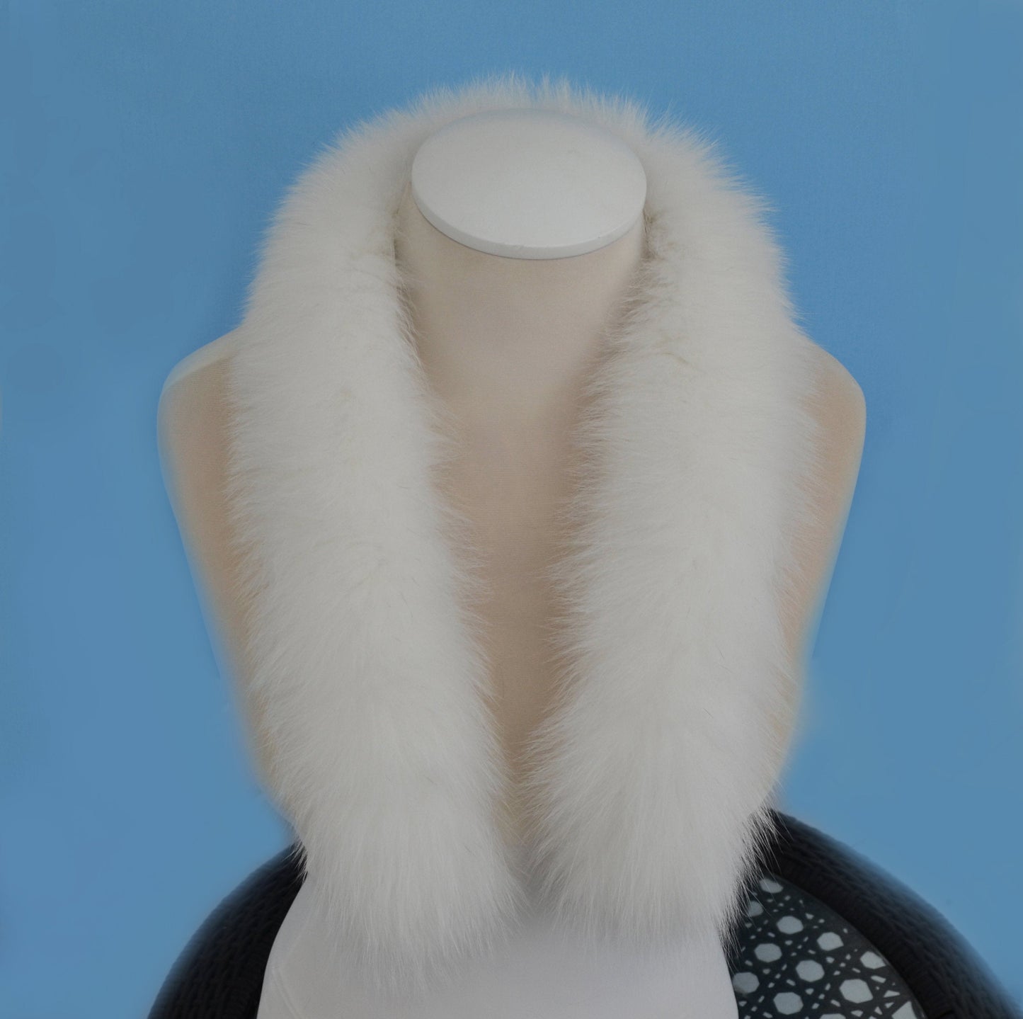 BY ORDER, 12 cm WIDTH, Finnish Fox Fur Trim Hood, Fur collar trim, Fox Fur Collar, Fur Scarf, Fur Ruff, Fox Fur Hood, Fox Fur, Fur stripe
