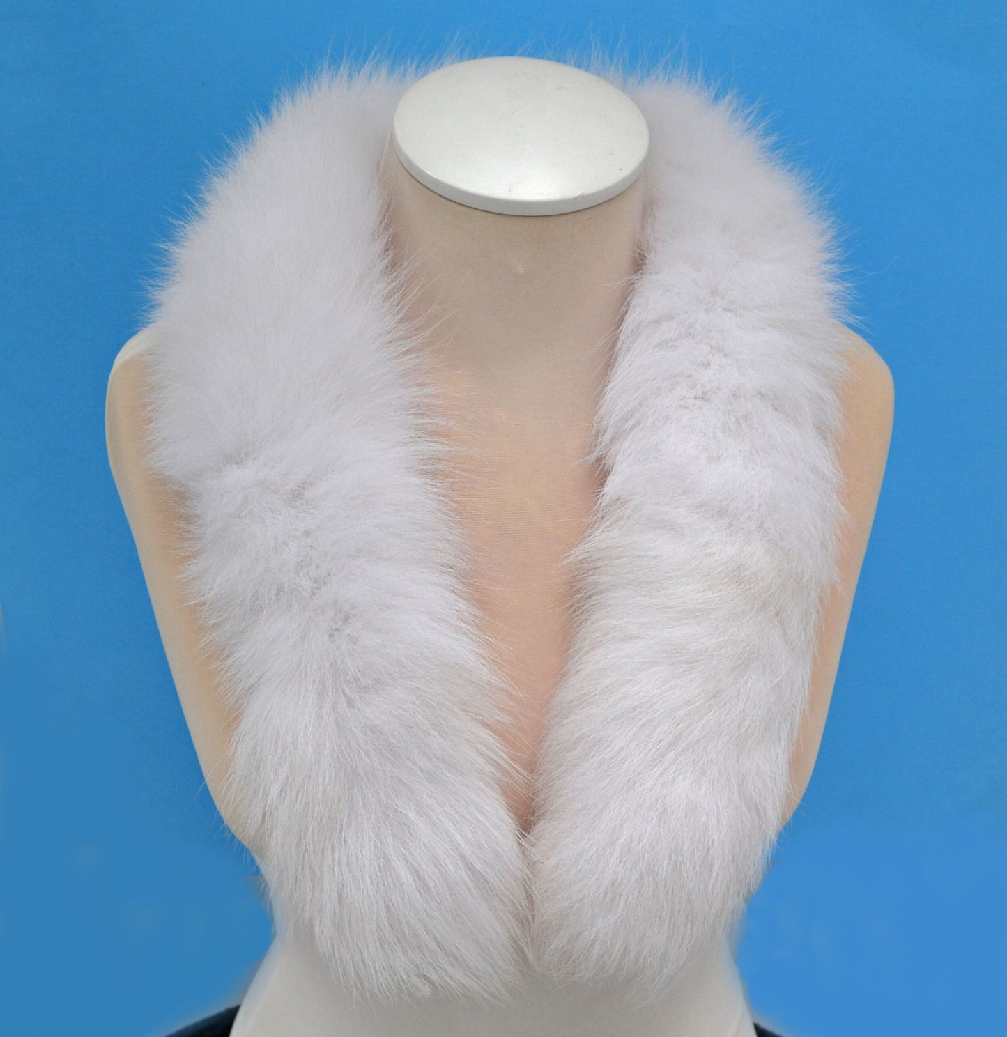 BY ORDER, Real Fox Fur (Tail) Trim Hood, Fur collar trim, Fox Fur Collar, Fur Scarf, Fur Ruff, Fur Hood, Fur stripe, Coat Trim, Jacket