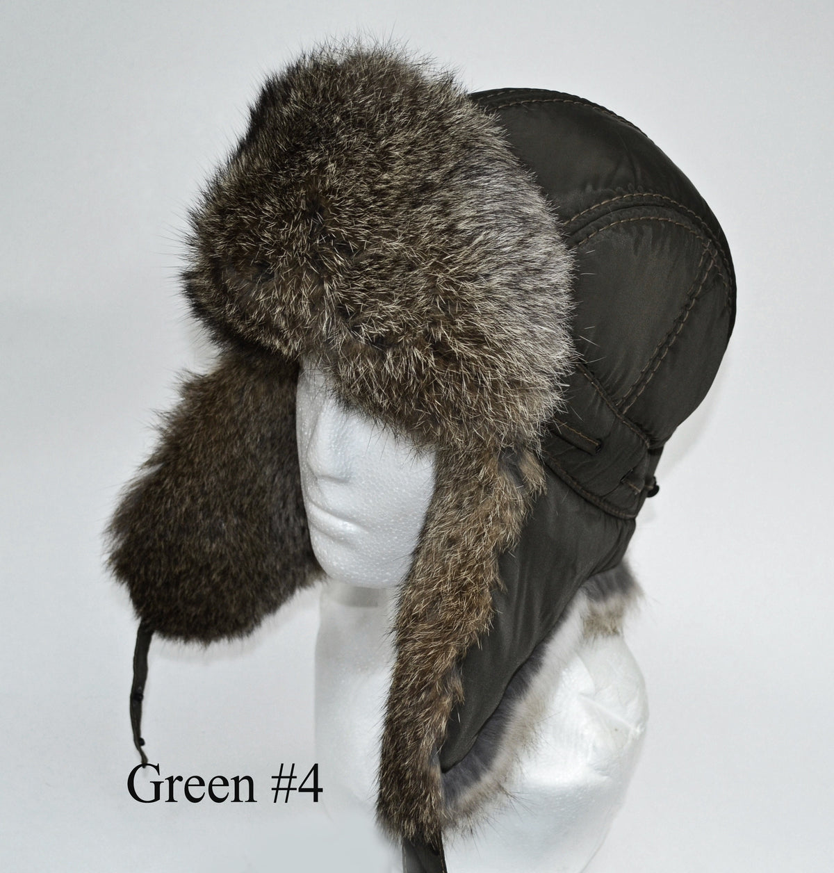READY to SHIP Fur Ear Flap Hat, Men real fur hat, Trapper Hat, Aviator Hat, Ushanka, Russian Hat, Ski Hat, Rabbit Fur, Fur Hat Ear Flap Gift