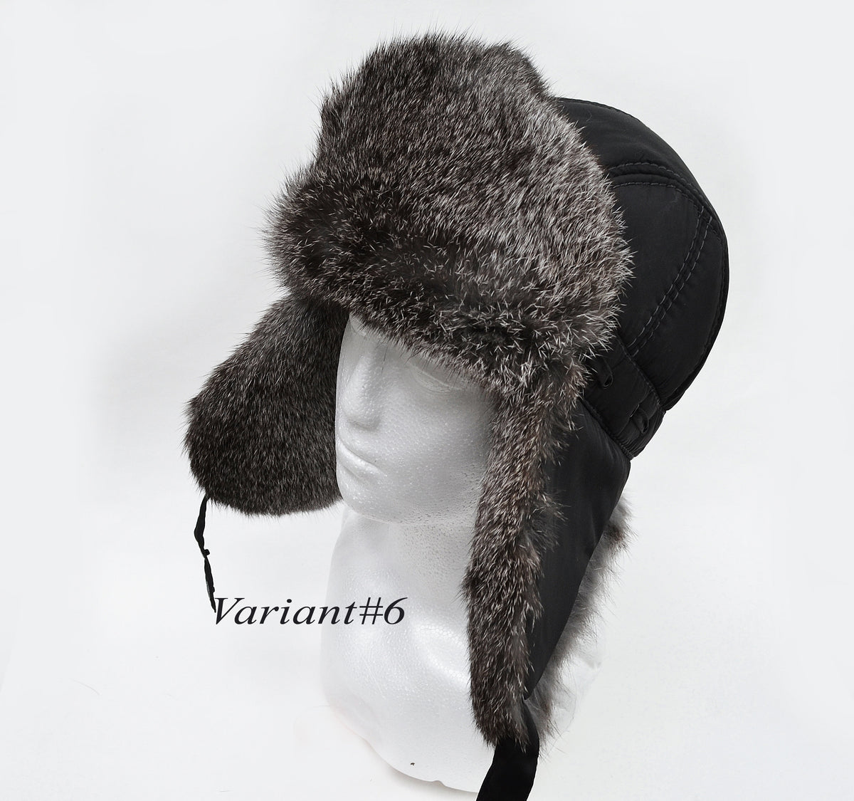 MAN REAL FUR hat, Aviator Hat, Rabbit Fur Hat, Fur Ear Flap Hat, Trapper Hat, Ushanka, Russian Hat, Ski Hat, Fur Hat Ear Flaps, Gift for Men