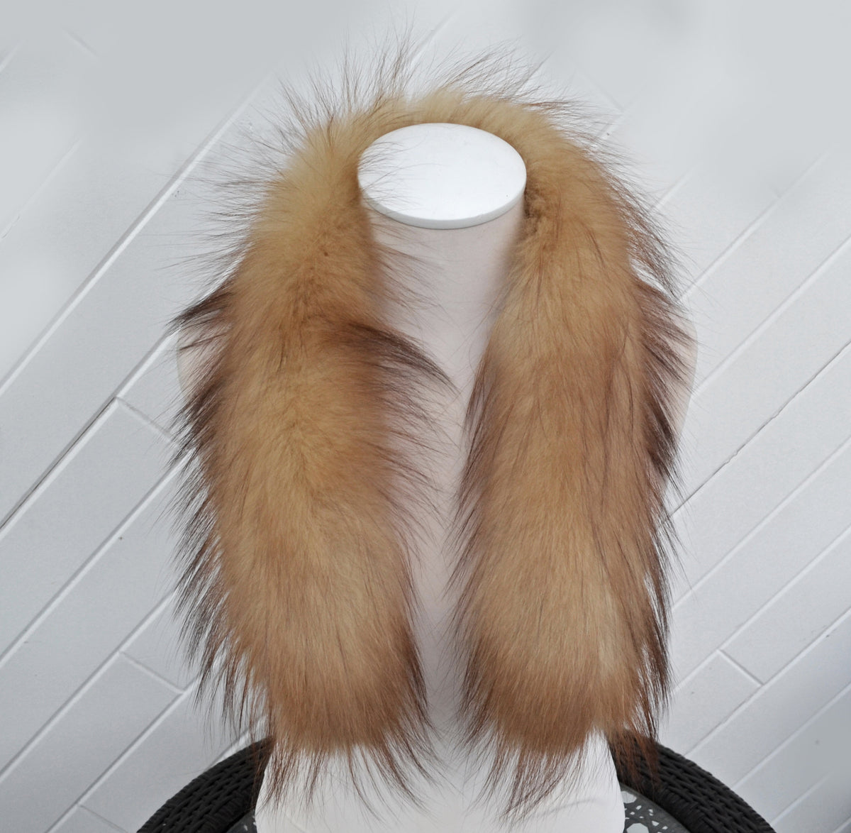 REAL FOREST FOX Fur Trim Hood, Fur collar trim, Red Fox Fur Collar, Fur Scarf, Fur Ruff, Fox Fur Hood, Fox Fur, Fur stripe, Soft Fur Trim