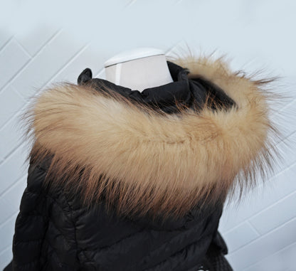 REAL FOREST FOX Fur Trim Hood, Fur collar trim, Red Fox Fur Collar, Fur Scarf, Fur Ruff, Fox Fur Hood, Fox Fur, Fur stripe, Soft Fur Trim