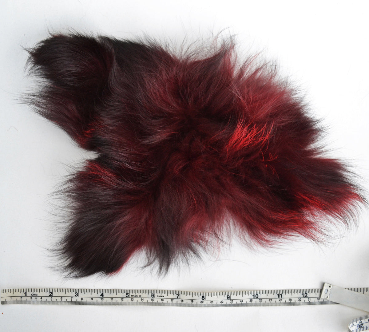 Silver Fox Fur Scraps, Real Fur Pieces, Real Fur Pieces, Fur Offcuts for Craft and Sewing Projects, Genuine Fur Cuts, Fur Trims, Silver Fox