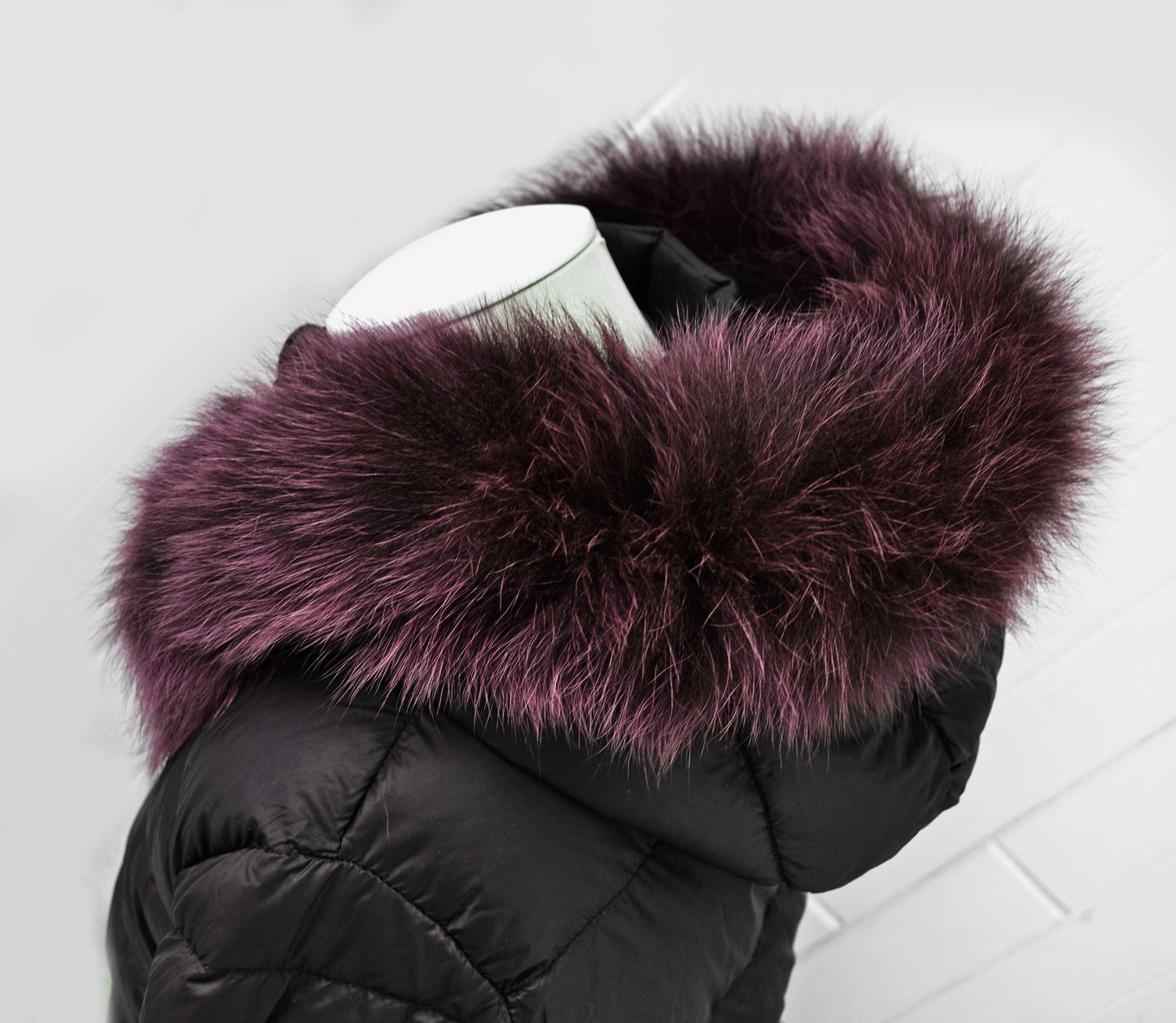 BY ORDER, Real Fox Fur (Tail) Trim Hood, Fur collar trim, Fox Fur Collar, Fur Scarf, Fur Ruff, Fur Hood, Fur stripe, Coat Trim, Jacket