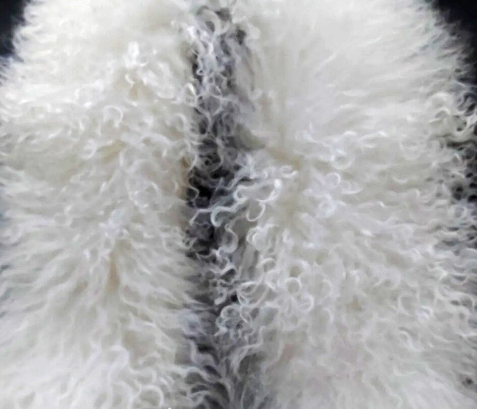 BY ORDER Real Lama Fur Trim Hood, Fur collar trim, Lama Fur Collar, Fur Scarf, Fur Ruff, Lama Fur Hood, Long Hair Fur, Fur Stripe, Sheepskin