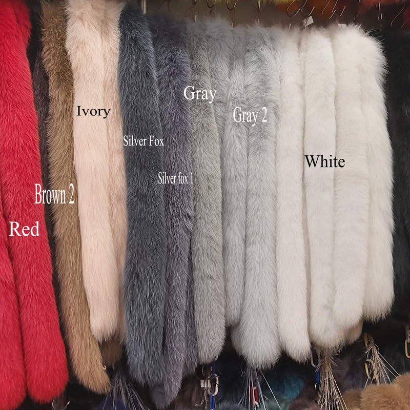BY ORDER, 8-10 cm WIDTH, Finnish Fox Fur Trim Hood, Fur collar trim, Fox Fur Collar, Fur Scarf, Fur Ruff, Fox Fur Hood, Fox Fur, Fur stripe