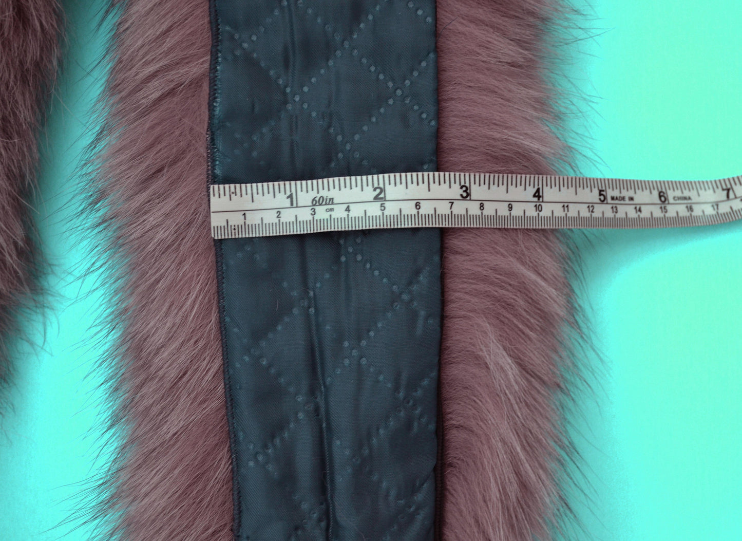 BY ORDER XL Double Real Fox Fur (Tail) Trim Hood, Fur collar trim, Fox Fur Collar, Fur Scarf, Fur Ruff, Fox Fur Hood, Hood Fur, stripe
