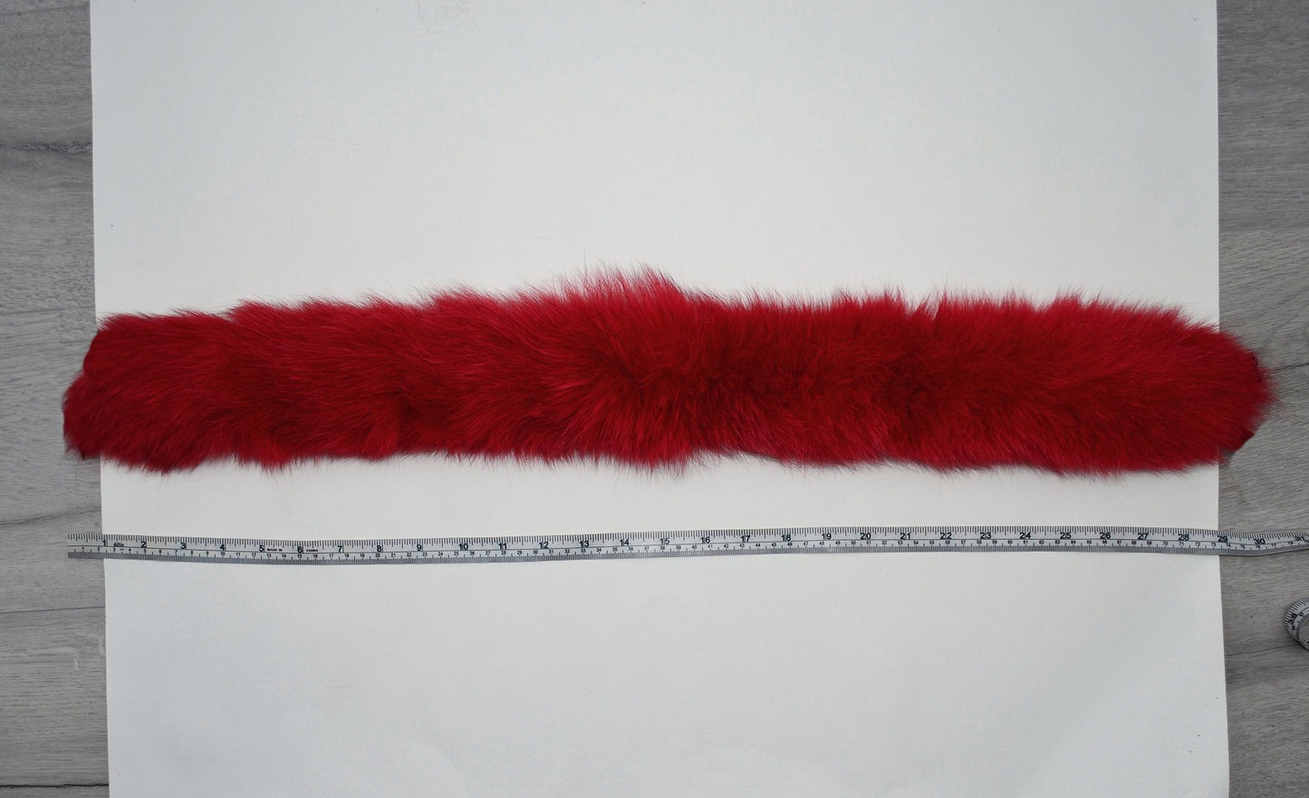 BY ORDER, Real Fox Fur (Tail) Trim Hood, Fur collar trim, Fox Fur Collar, Fur Scarf, Fur Ruff, Fur Hood, Fur stripe, Coat Trim, Jacket