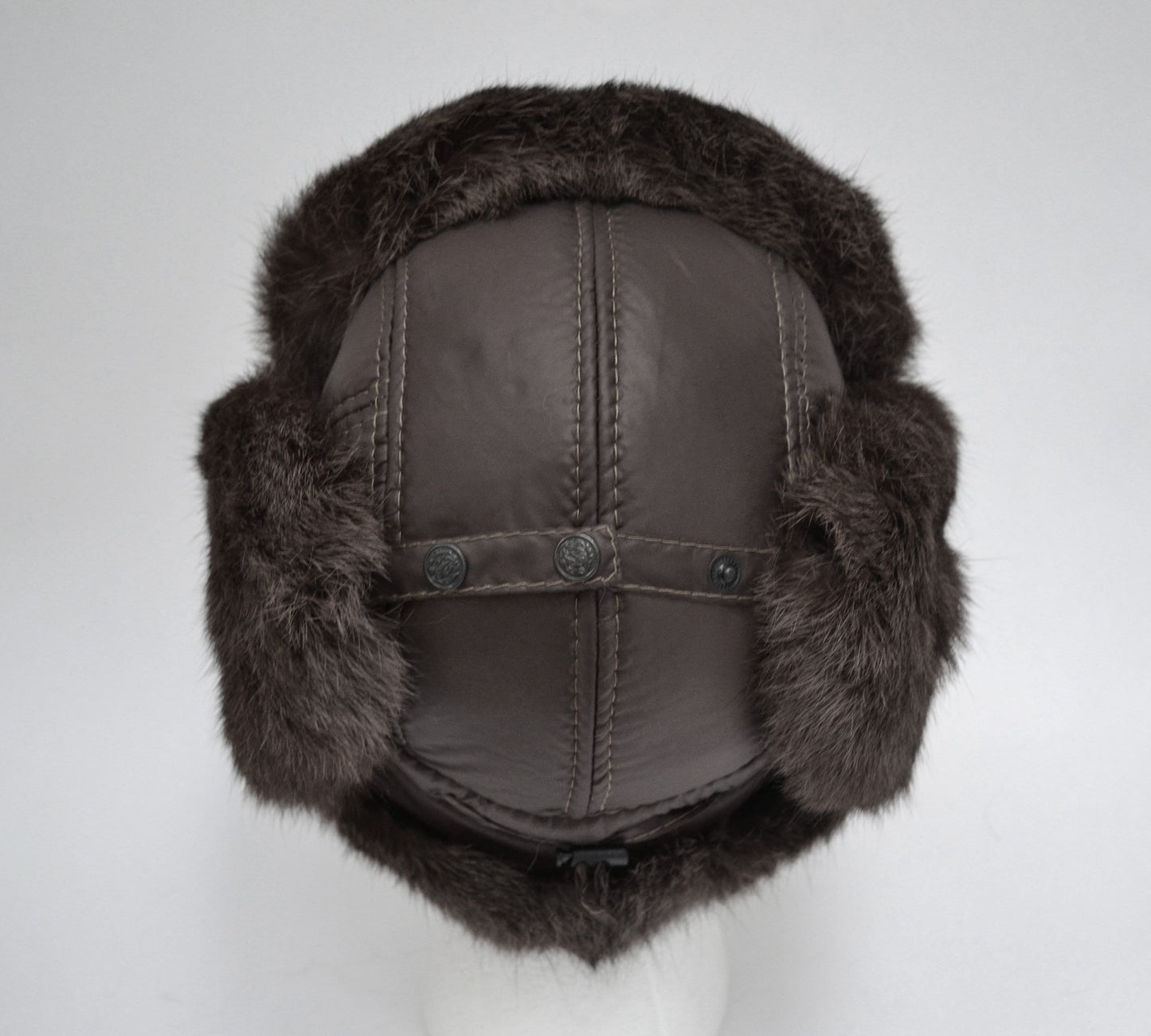 READY to SHIP Child Real Fur Hat, Aviator Hat, Ushanka, Russian Hat, Ski Hat,  Rabbit Fur, Fur Hat with Ear Flaps, Warm Hat, Boy Fur Hat