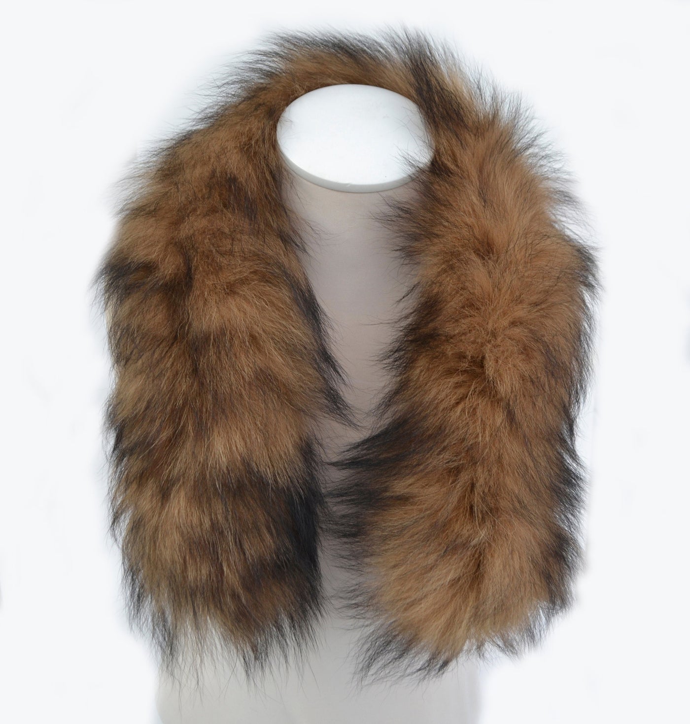 BY ORDER XL Double Real Fox Fur (Tail) Trim Hood like Raccoon, Fur col ...