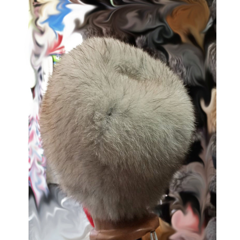 BY ORDER Women Fur Hat, Fox Fur Hat, Stretchy Fox Fur hat, Knit Fur Hat, Fox Fur Hat, Girl Fur Hat, Trapper Hat, Real fur Hat, White fur hat