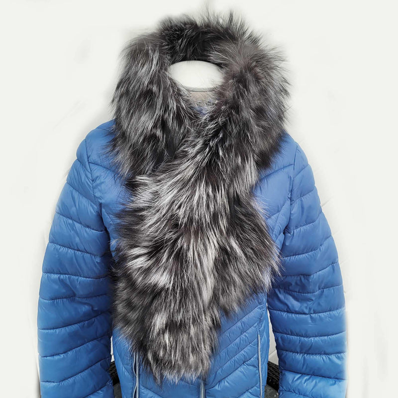 BY ORDER Women fur scarf, Real Fur scarf, Fur Neck warmer, Fox fur Trim, Fur collar, Fox Fur Collar, Fur Scarf, Fur Ruff, Fur stripe