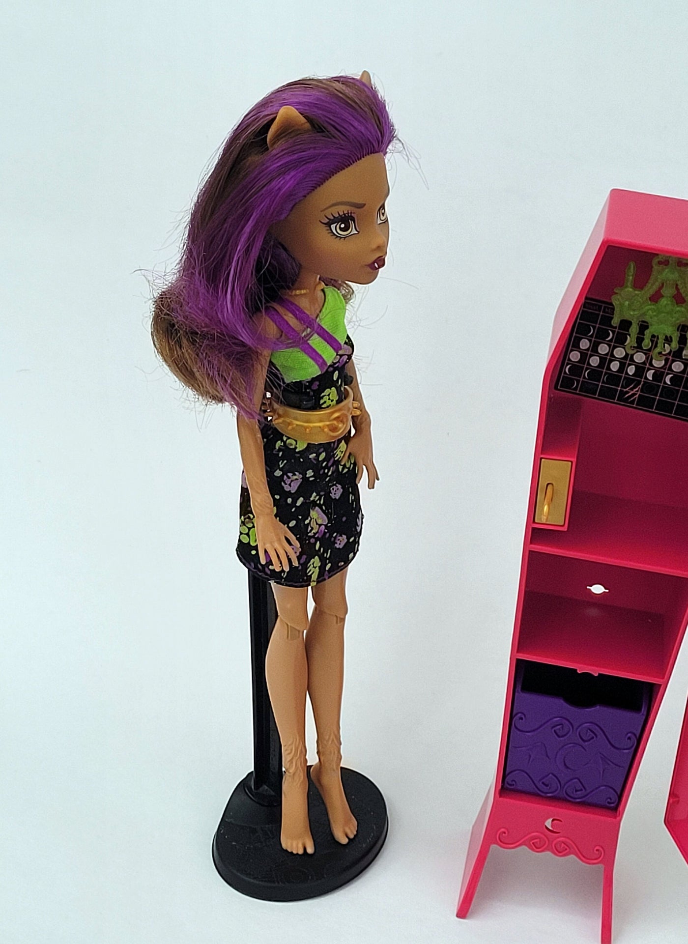 Monster High Doll and Fashion Playset Clawdeen Wolf Doll and