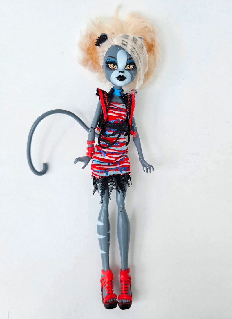 Monster High Doll Zombie Shake Meowlody & Purrsephone 2-Pack for Collectors, OOAK Repaints, Playing, Cat Doll, Original Clothes, Very Rare